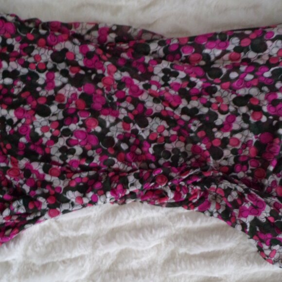 NWOT Diane von Furstenberg silk mini dress 10 - Picture 7 of 7